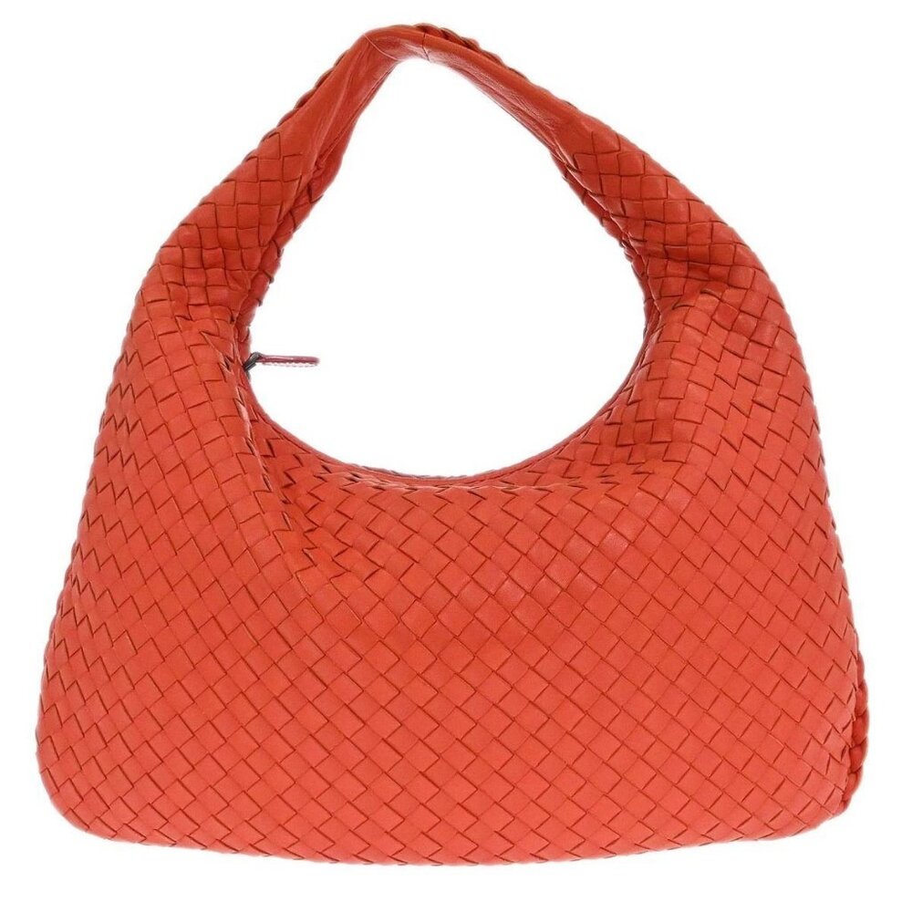 Bottega Veneta Pink Lambskin Intrecciato Hobo Handbag EPEV 2010 5759 A 155958